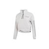 Sweatshirts Women's Gray Stand Collar Moderate Regular Unisex 1374473-592