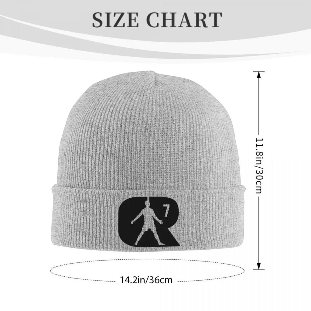 CR7 Knitted Hat Beanies Winter Hats Warm Casual Caps Unisex Women