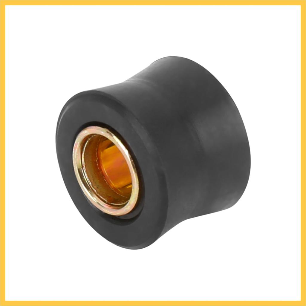 BULLSPANN Motorcycle Rear Shock Bushing Shock Absorber Bush Shock Absorber Cushion Rubber Ring 2pcs 10mm Replacement Parts Accessories Replacement