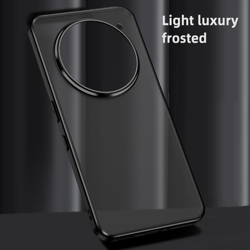 Translucent Shockproof Case For Nothing Phone 3A Pro 6.67 inches TPU Matte Frame Magnetic Wireless Charging Plastic Back Cover