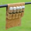 Outdoor Camping Seasoning Bottle Storage Waterproof Seasoning Bottle Barbecue Seasoning Bottle Set Canvas Bag 4