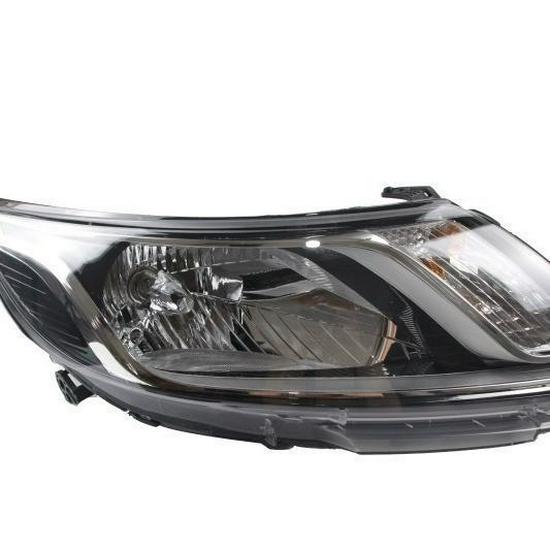 Fits Kia K2 Headlight Assembly (2011-2014 Models) with Front & Rear Bumpers, Headlights, and Taillights.