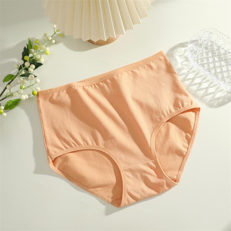 

Женские трусики FINETOO из хлопка, бесшовное нижнее белье больших размеров, с высокой талией, дышащее эластичное нижнее белье, спортивные шорты XXL&1pc абрикосовый