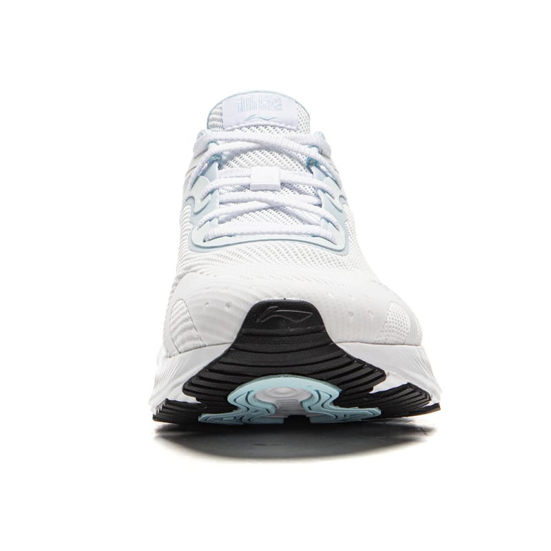 Li Ning Cushioning Abrasion Resistant Low top Casual Running Shoes Men's Standard White ARHV021-6