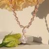 [Luvre Paris] Laurence Crystal Necklace Na0457