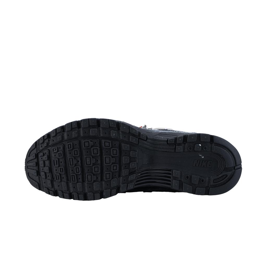 Nike P 6000 Cushioning Abrasion Resistant Slip Resistant Low Top Highway Running Shoes Unisex Silver Black CD6404-002(Team836-)