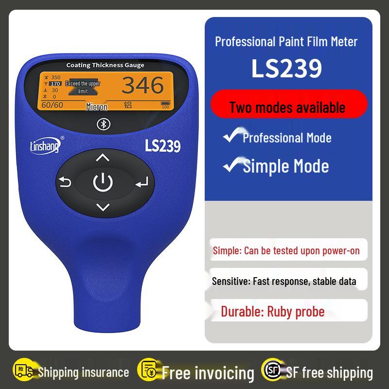 Linshang LS220 High Precision Car Paint Thickness Gauge