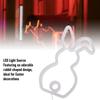   Neon Light Battery Operated Bunny LED Neon Sign Easter Decoration for Bedroom Dorm Easter Party Bar