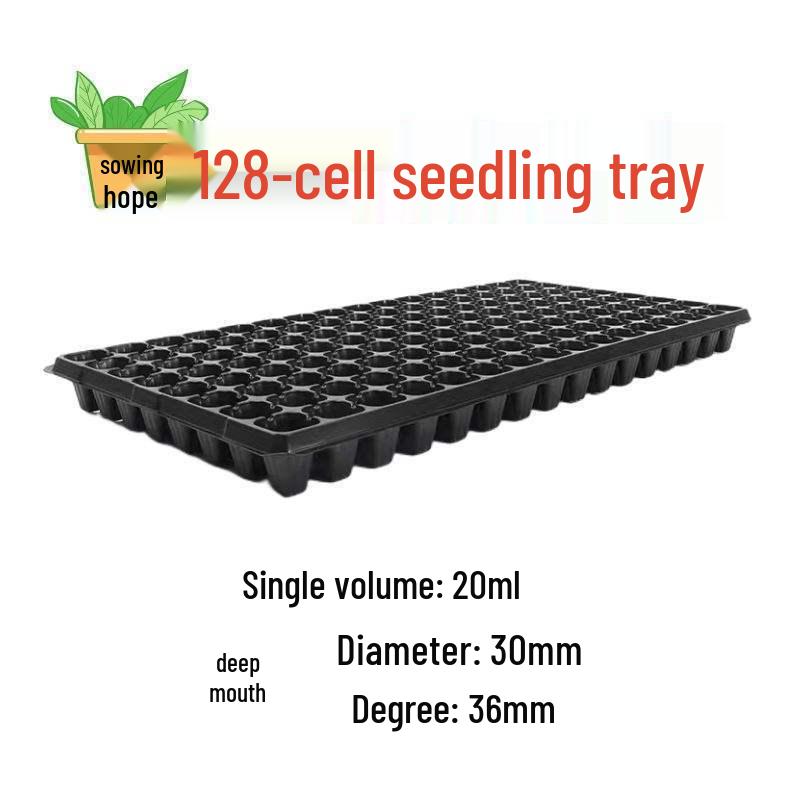 Thickened Multi-Hole Seedling Tray for Strawberries and Vegetables