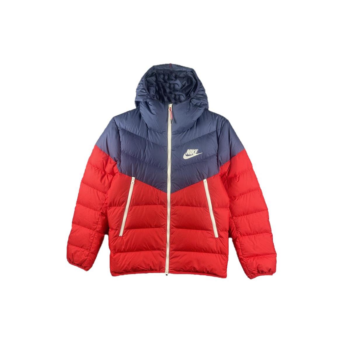 Мужские пуховики Nike Красные С капюшоном Утепленные Другие DV0754-410 L