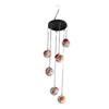 Wind Chime Bird Feeder Decorative Hanging Outdoor Hummingbird Feeder for Garden Yard Patio