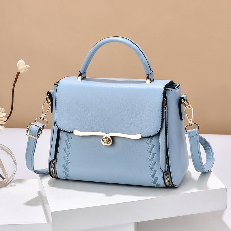 2023 Dameshandtas Nieuwe Mode Kleine Vierkante Tas Zacht PU Lederen Handtas Dames Messenger Bag