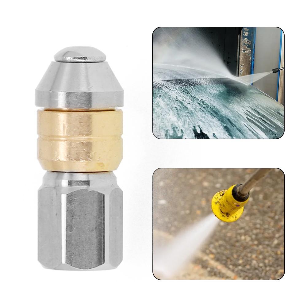 1/8\" Inch Pipe Cleaning Nozzle Pressure Washer Parts