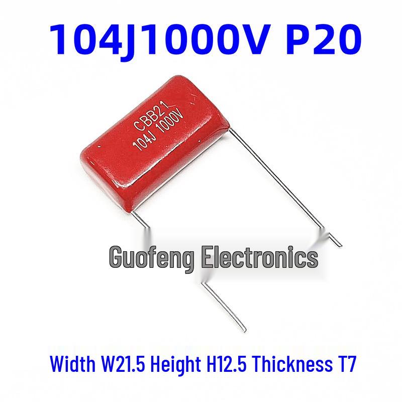 104J Multi-Voltage Film Capacitor, 0.1UF, 100V-2000V Range