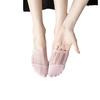 Female Summer Thin Shallow Mouth Mesh Hollow Out Invisible Non Skid Silicone Do Not Drop Heel Socks