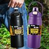 Handy Thermos with Straw Outdoor Sport 304 Steel Thermal Mug Tumbler Travel Outdoor Vacuum Flasks Water Bottle