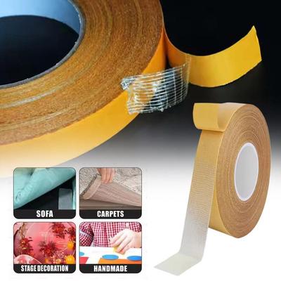 Super Thin Strong Fixation Double Sided Adhesive Tape Heavy Duty Translucent Mesh Waterproof Traceless Powerful Grid Carpet Tape