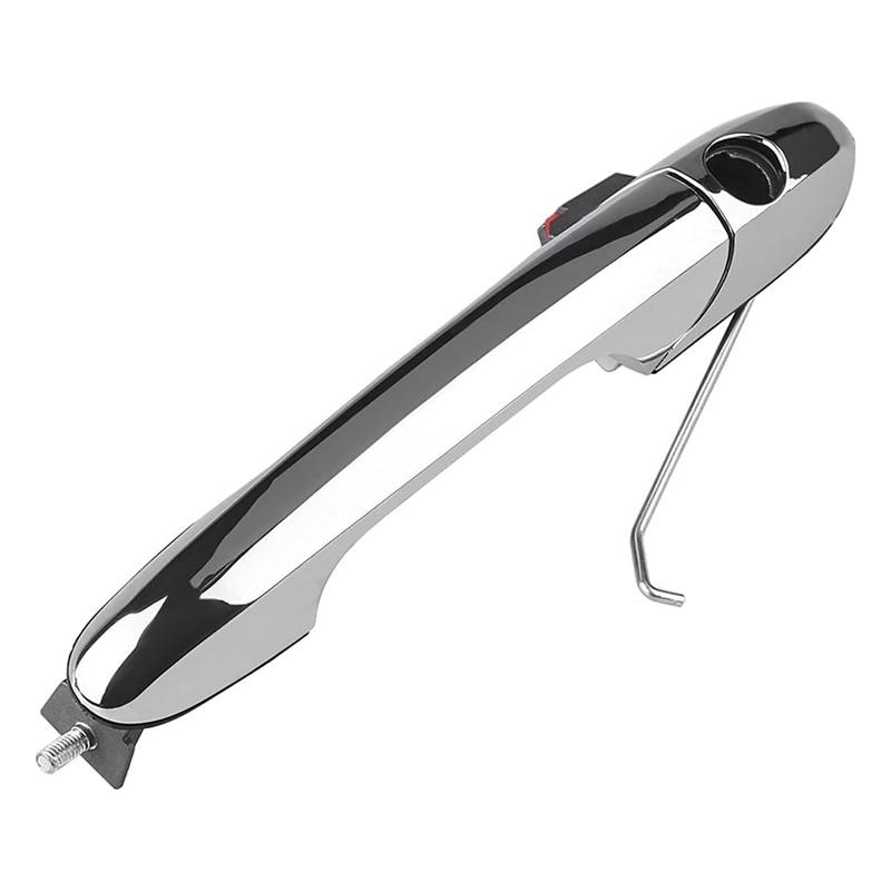 Car Exterior Door Handle 68069943AC For Fiat 500 2012-2019 Outside Handle Chrome Left Driver Side Car Accessories-A99D