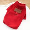 Pet Dog and Cat Autumn and Winter Clothes with FleeceBichon Frise Dog Fighting Clothes and Accessories Cat Clothing