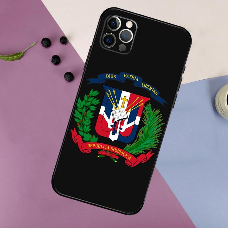 Dominican Republic Flag Phone Case For iPhone 17 16 15 14 11 12 13 Pro Max Plus 12 13 Mini 16e 17 Air Bumper Cover