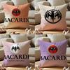 B-B-Bacardi Cushion Cover Pattern Printed Pillowcase For Living Room Sofa Cushion Cover & Bedroom Decor