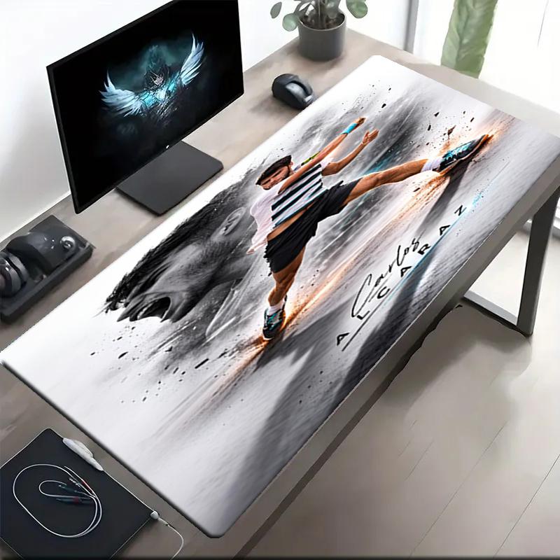 Alcaraz Theme Mouse Pad, Non Slip Rubber Base, Multifunctional Office & Home Decor, Perfect for Workspace Personalization.