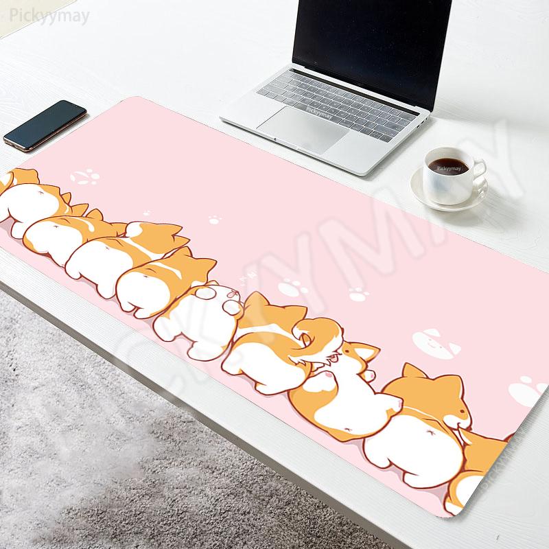 Anime Mouse Pads Cute Cat Table Mats Computer Mousepad Company Big Desk Pad xcm Large Gamer Mousepads Mouse Mat