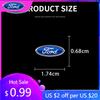 Bilklistermärke 2025 Het Bilrattmärke Klistermärken Bil Dörrhandtag Etikett Dekal För Ford S Max Focus Mk2 Fiesta Mk7 Mondeo Mk