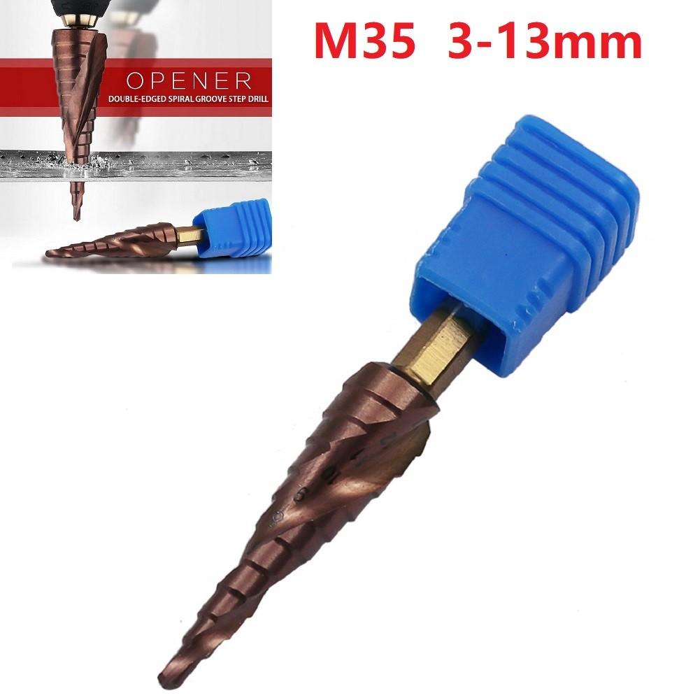Step Drill Bit 77*47*6.35mm For 0.1~4mm Iron Efficient