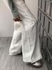 Women's White Wide-Leg High-Waisted Jeans - 2026 Spring/Summer Collection