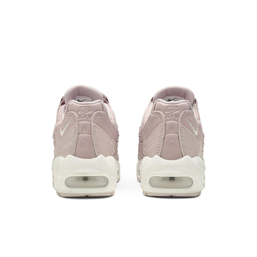 Nike Womens Air Max 95 Premium 'Barely Rose' (women's Sizes) Plum Chalk / Barely Rose / Summit White Running Shoes 807443 503