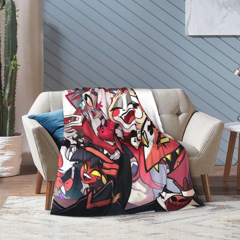 H-Hazbins H-Hotels vox 2 Gift Blanket For Men Women Cozy Soft Throw Blankets for Living Room 50x60 Inches Multi-size