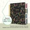 18 Month Weekly & Monthly Planner 2025 Spiral Bound Hard Cover Planner with Stickers & Gift Box, Jan 2025- Jul 2026 Large Daily Notebook