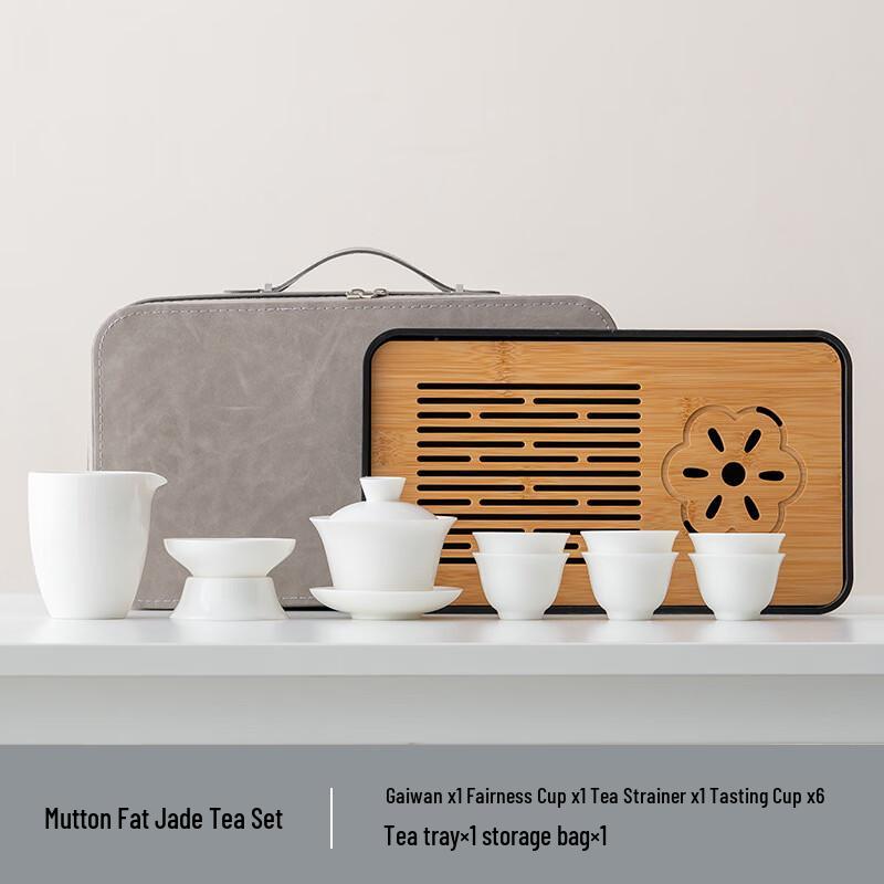 High-End Ceramic Business Tea Set Gift