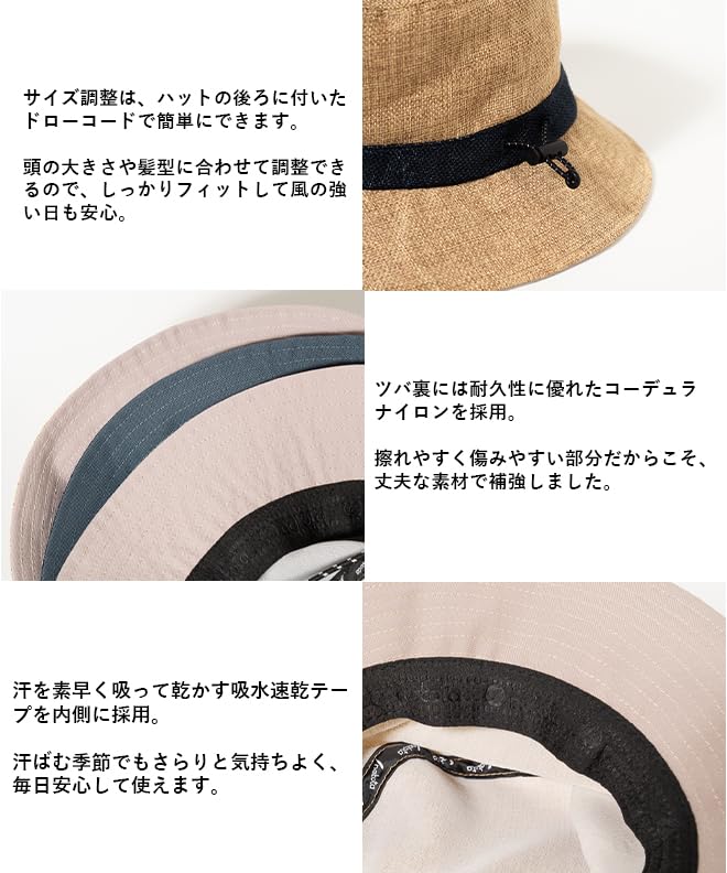 Nakota Kaze Hike Deep Summer Cap for Men and Cool and UV One Size Fits Navy Hat, Fit, Women, Breathable, Outdoor, Natural, Stylish, Logo, Protection,