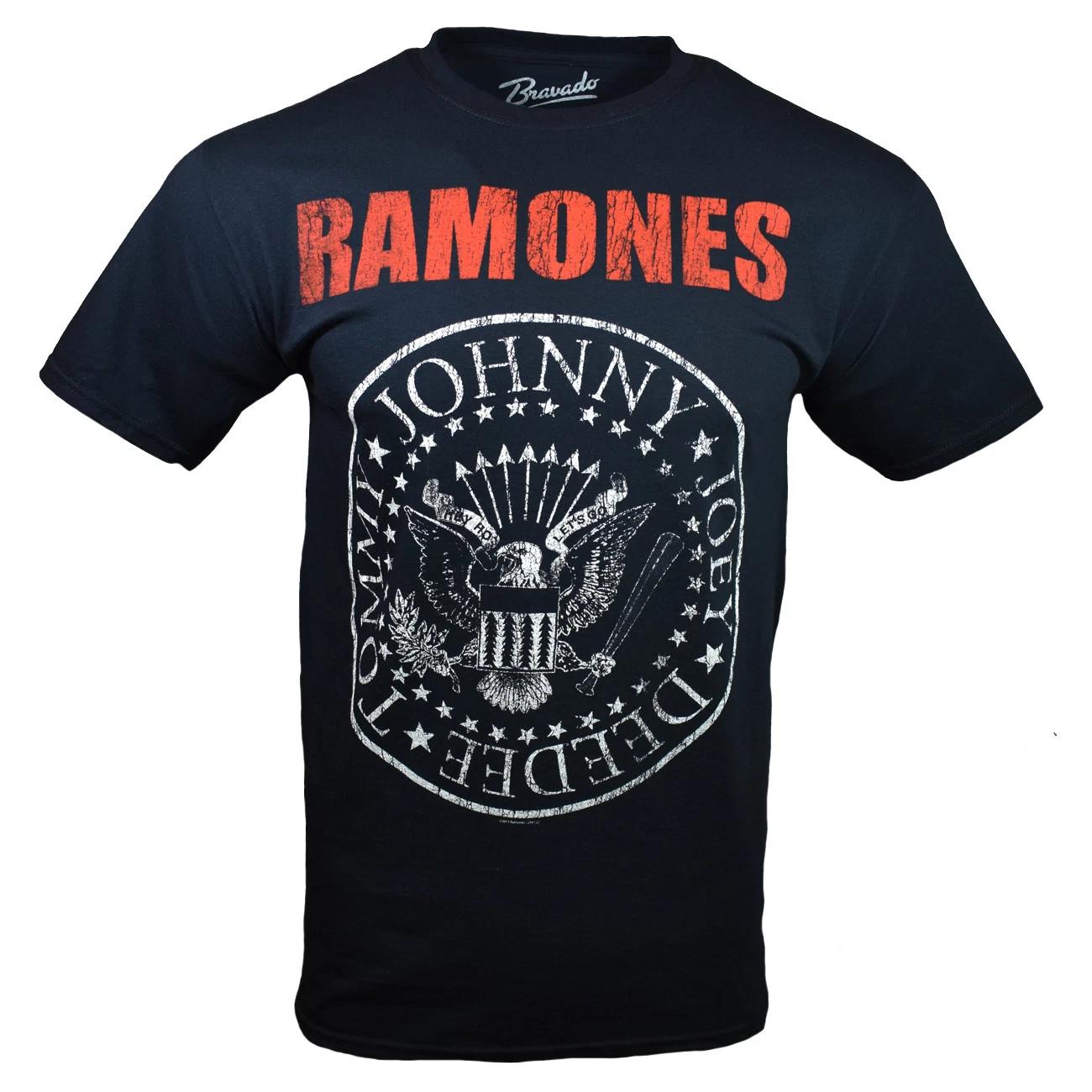 

Ramones HEY HO LETS GO Mens T Shirt S M L XL Band Rock and Roll Tee Black NEW XL