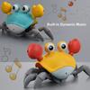 Crawling Crab Toy Baby Toys with Music & Light Tummy Time Toys Interactive Musical Toy for Toddlers