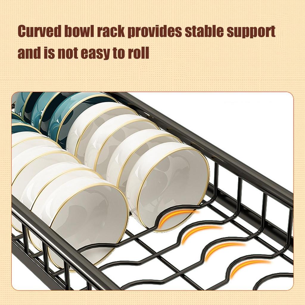 YRTUOP Kitchen Dish Drying Dish Rack for Kitchen Dish Drying Rack Drainer Rack Sink Organizer Kitchen Storage Rack Kitchen Sink Shelf Dish Drying Rack