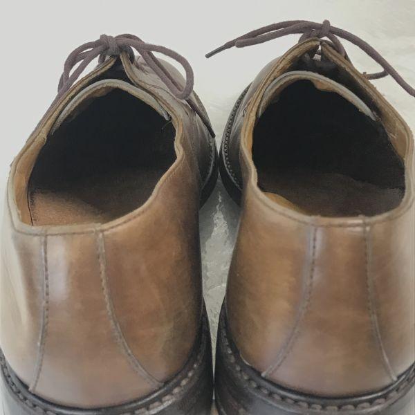 Berwick 1707 Spain Goodyear Welt U-Tip Leather Dress Shoes Men’s 10 28.5 Brown(USED)