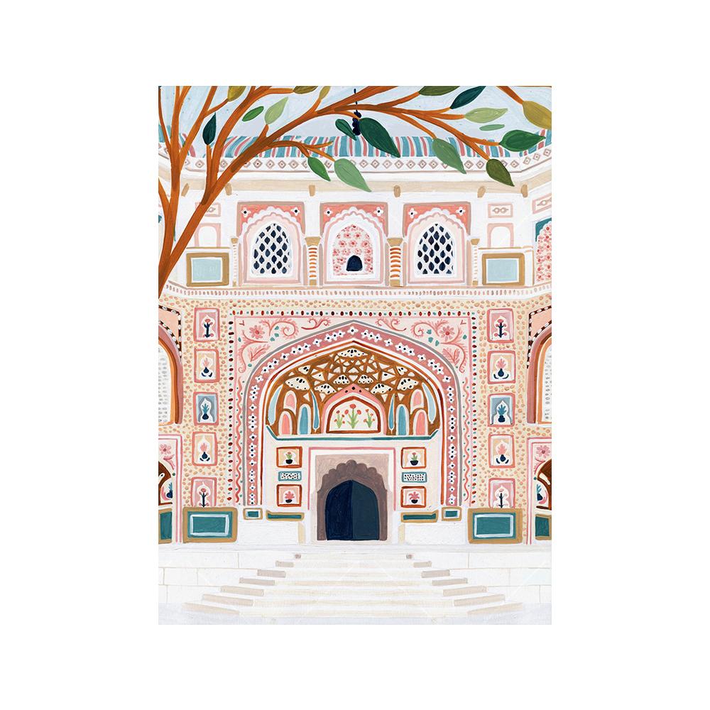 Nordic Travel City Poster Italian Paris Rome Marrakech Landscape Art Canvas Painting Housewarming Gift Wall Pictures Home Decor