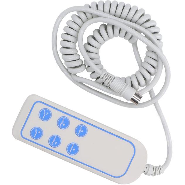 Kadimendium Hand Control Handset Remote, Dustproof IP66 8 Pin Lift Bed Remote Control Lifting Bed Controller Lift Chair Controller Recliner