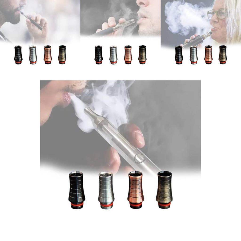 Stainless Steel Drip Tip With Resin Honeycomb Style For Enthusiasts