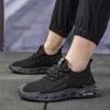 Large size men's shoes new fly-woven mesh platform sports casual shoes outdoor running shoes student shoes