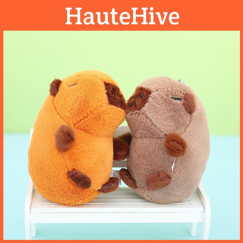 Cute Capybara Stuffed Animal Keychain Delightful And Quirky Plush Toy