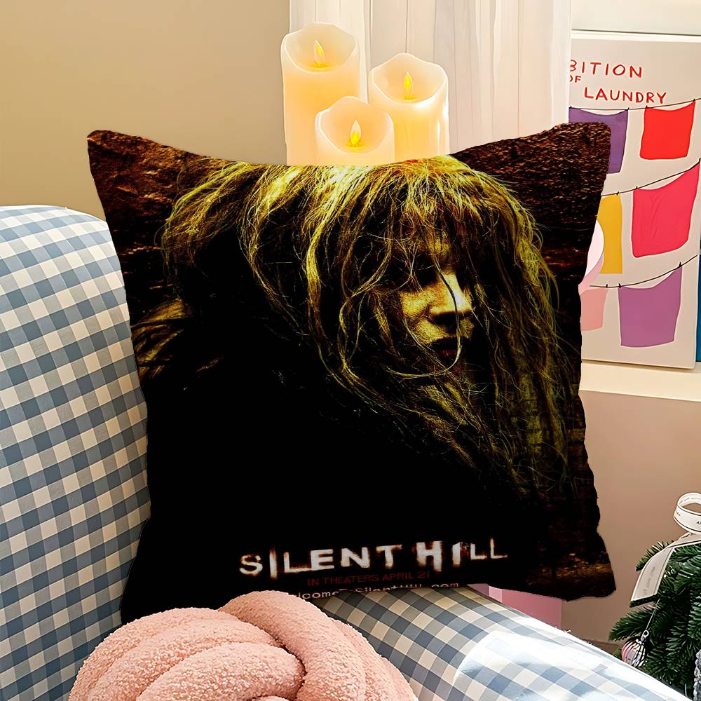 Classic Movie Horror Thriller Silent Hill Pillowcases Home Bedding Decorative Pillow Cover Wedding Super Soft Pillow Case