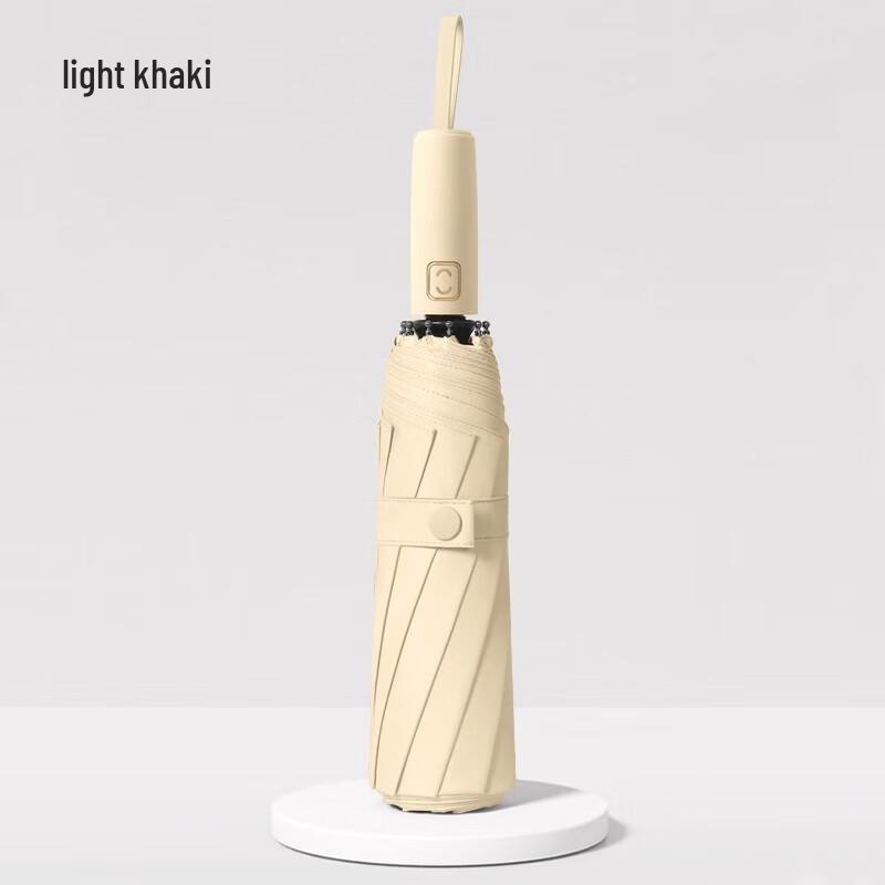 MAYDU Automatic Triple-Fold UV Protection Umbrella