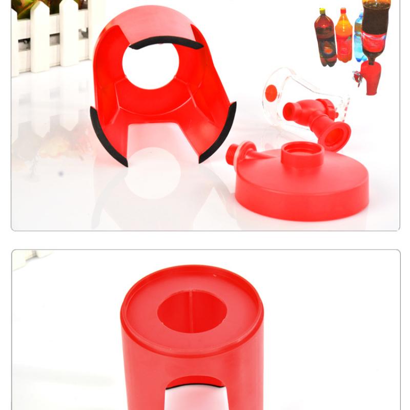 Ręcznie prasowana butelka coli do góry nogami pijący napój gazowany inwerter domowa maszyna do napojów maszyna do coli napój gazowany