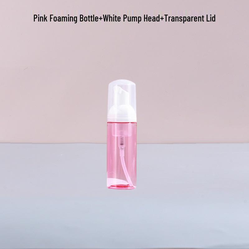 60ml Translucent Green Press Foaming Mousse Bottle for Facial Cleanser