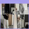 Girl Casual Pants With Cotton Polyester Fabric For Streetwear Comfort And Slim Fit