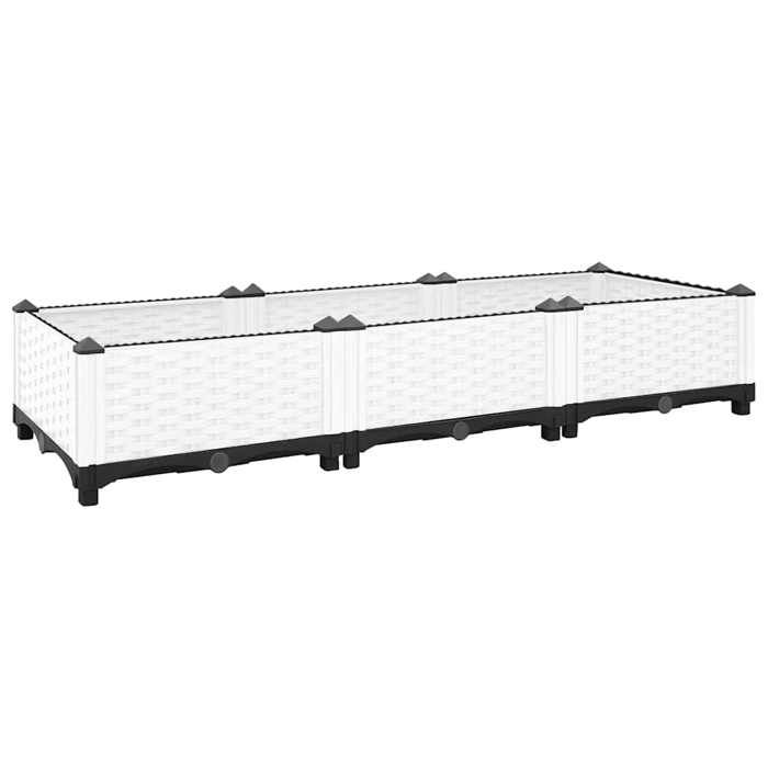 VidaXL Raised Bed 120x40x23 Cm Polypropylene 153306